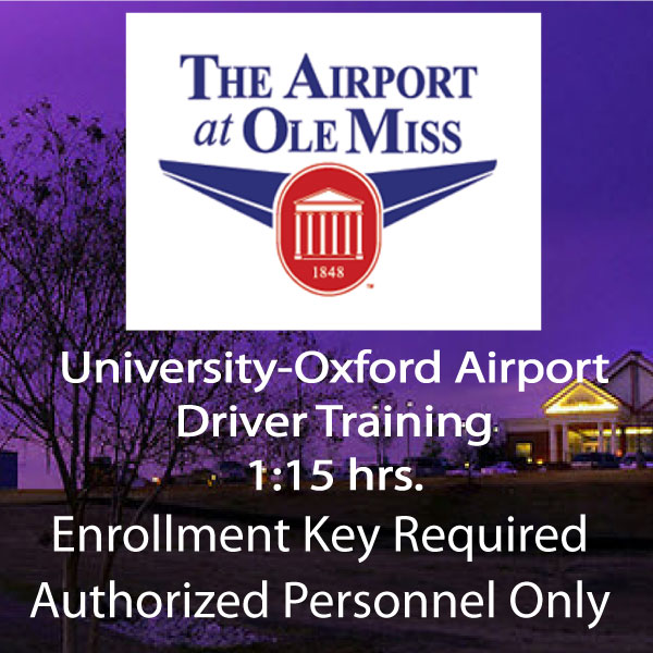 Ole Miss Airport Driver Training